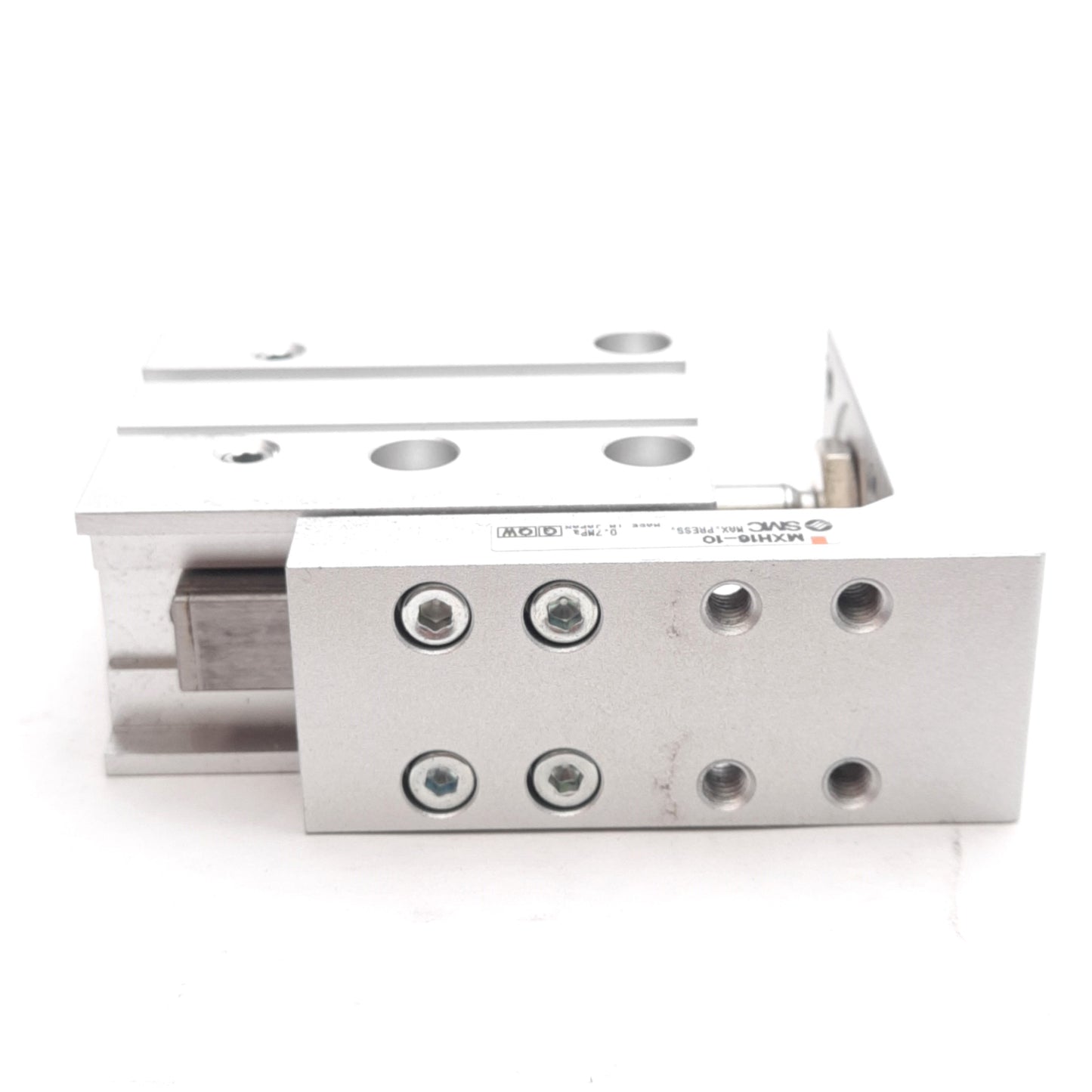 Used SMC MXH16-10 Compact Pneumatic Slide, ø16mm Bore, 10mm Stroke, 0.7MPa, M5x0.8