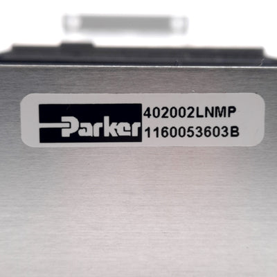 Used Parker 402002LNMPD6L1C1M1 Linear Positioner, 50mm Travel, 2mm Lead, NEMA 23