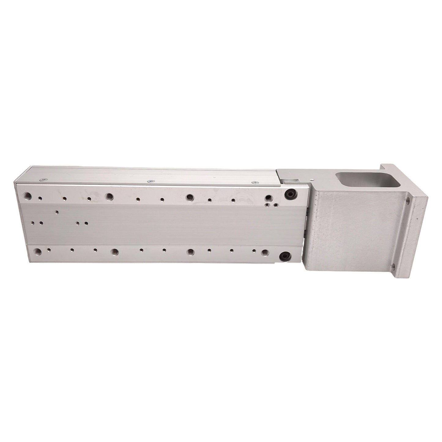 Used Parker 402002LNMPD6L1C1M1 Linear Positioner, 50mm Travel, 2mm Lead, NEMA 23