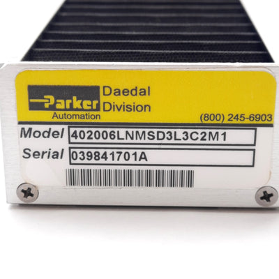 Parker 402006LNMSD3L3C1M1 Linear Positioner, 150mm Travel, 5mm Lead, NEMA 23