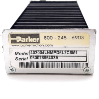 Parker 402004LNMPD6L1C1M1 Linear Positioner, 100mm Travel, 2mm Lead, NEMA 23