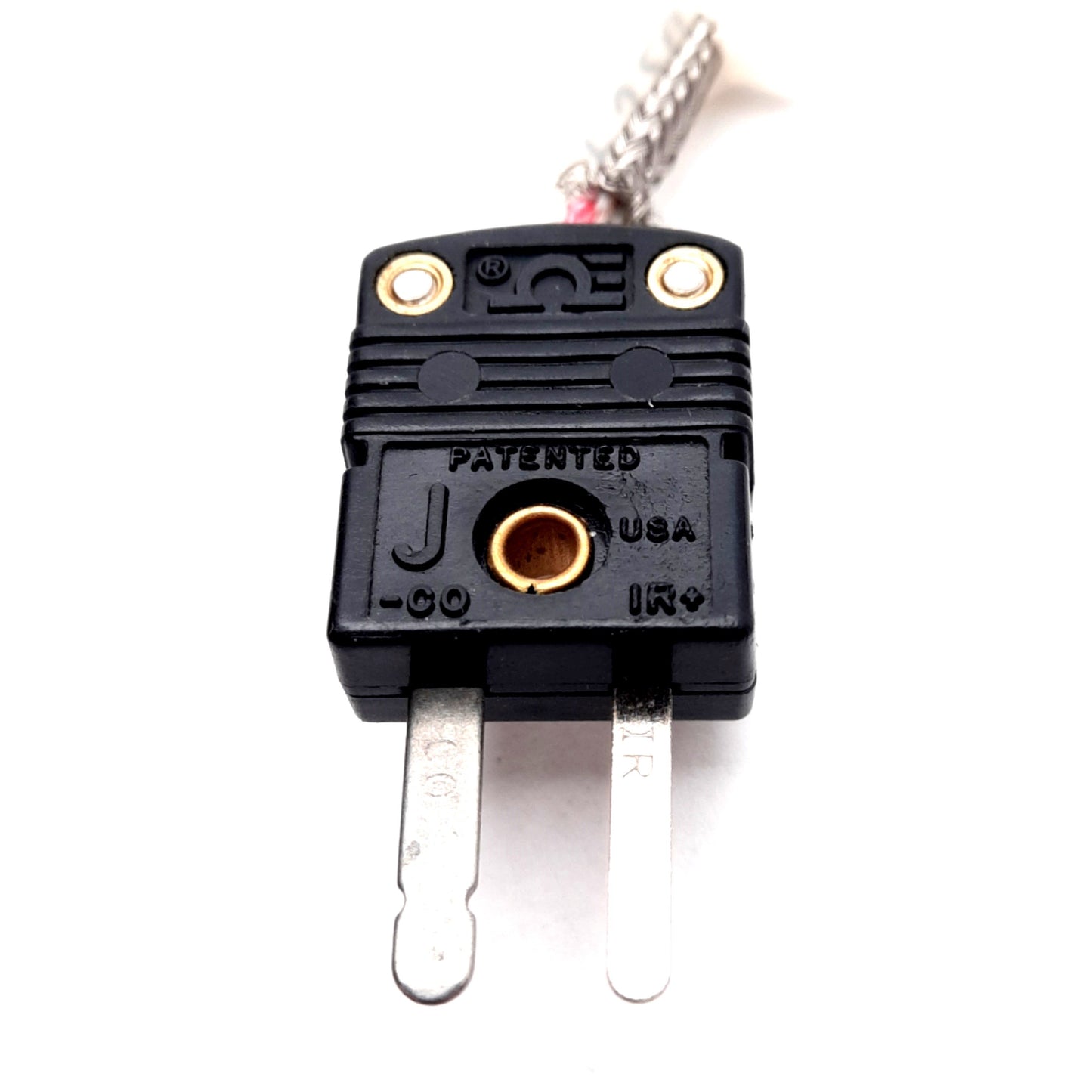 Used Watlow AFJK0FA20UJ50 Thermocouple Type J Ungrounded, ø0.063x2in Probe, 5ft Lead