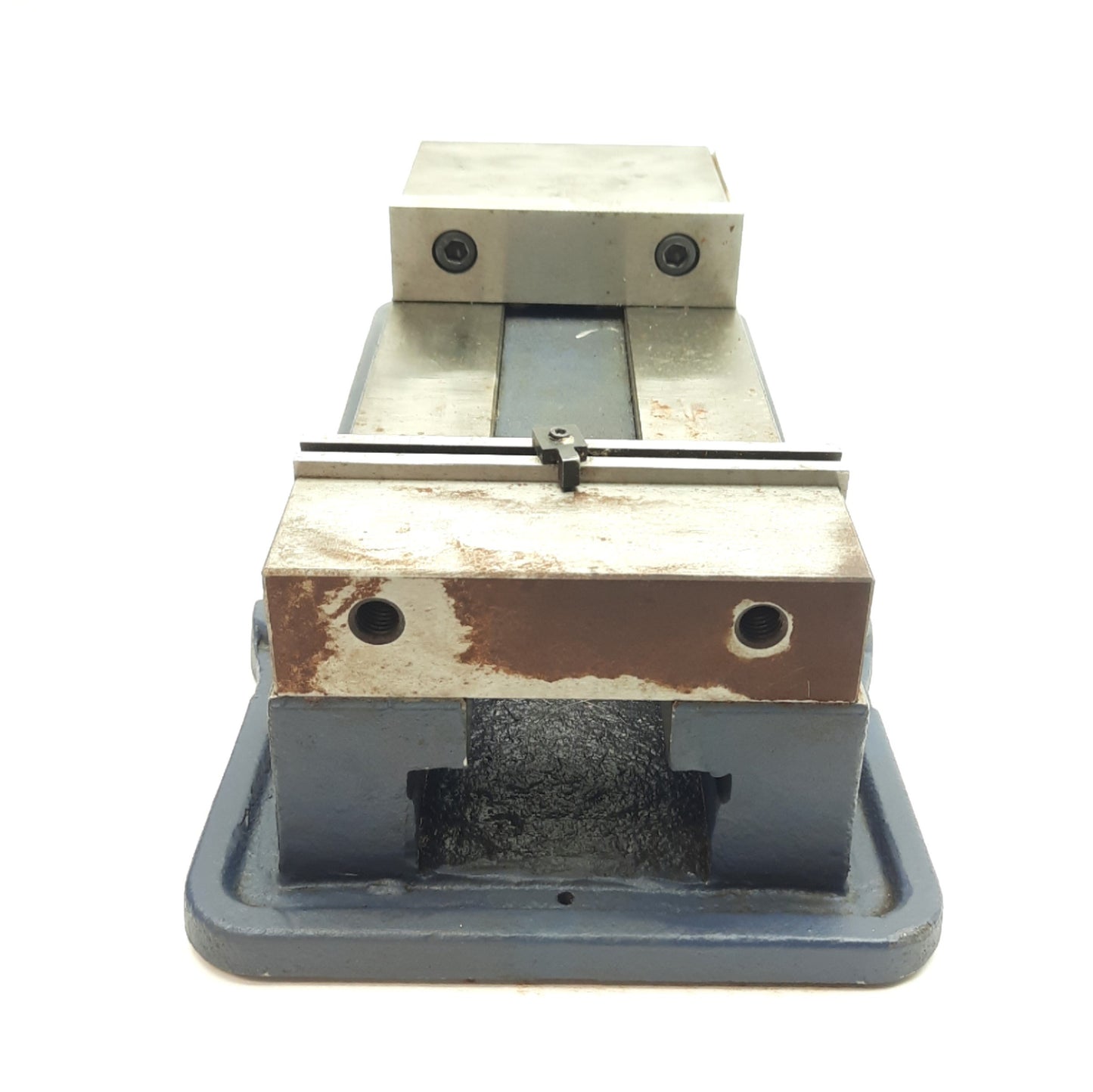 Used Palmgren 9625929 Dual Force CNC Machine Vise, 6" x 8.9" Jaw, 1.752" Throat