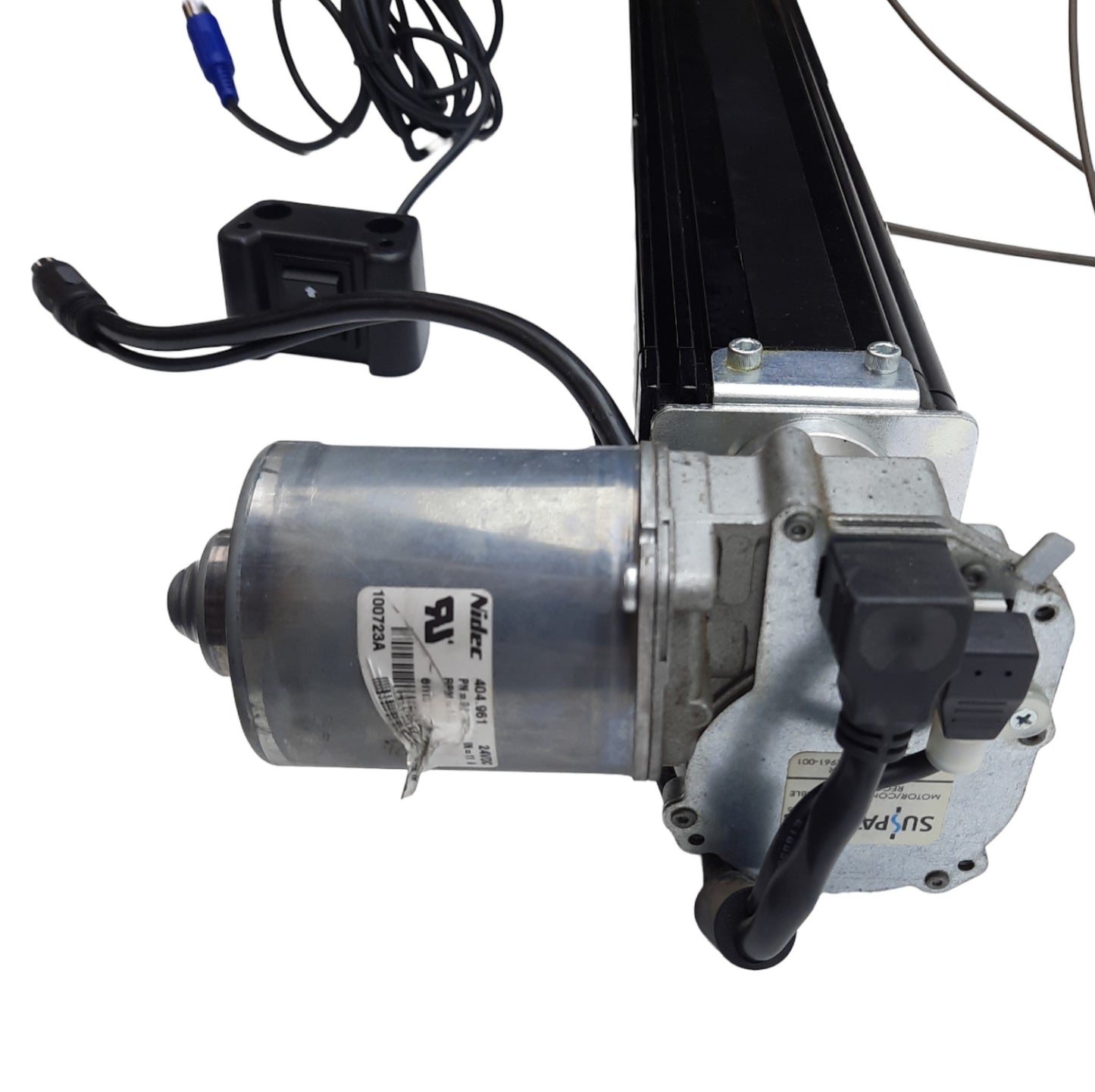 Used Suspa MQS-00007E Movotec Lift System 1000lb Capacity, 12in Travel, 120VAC Supply