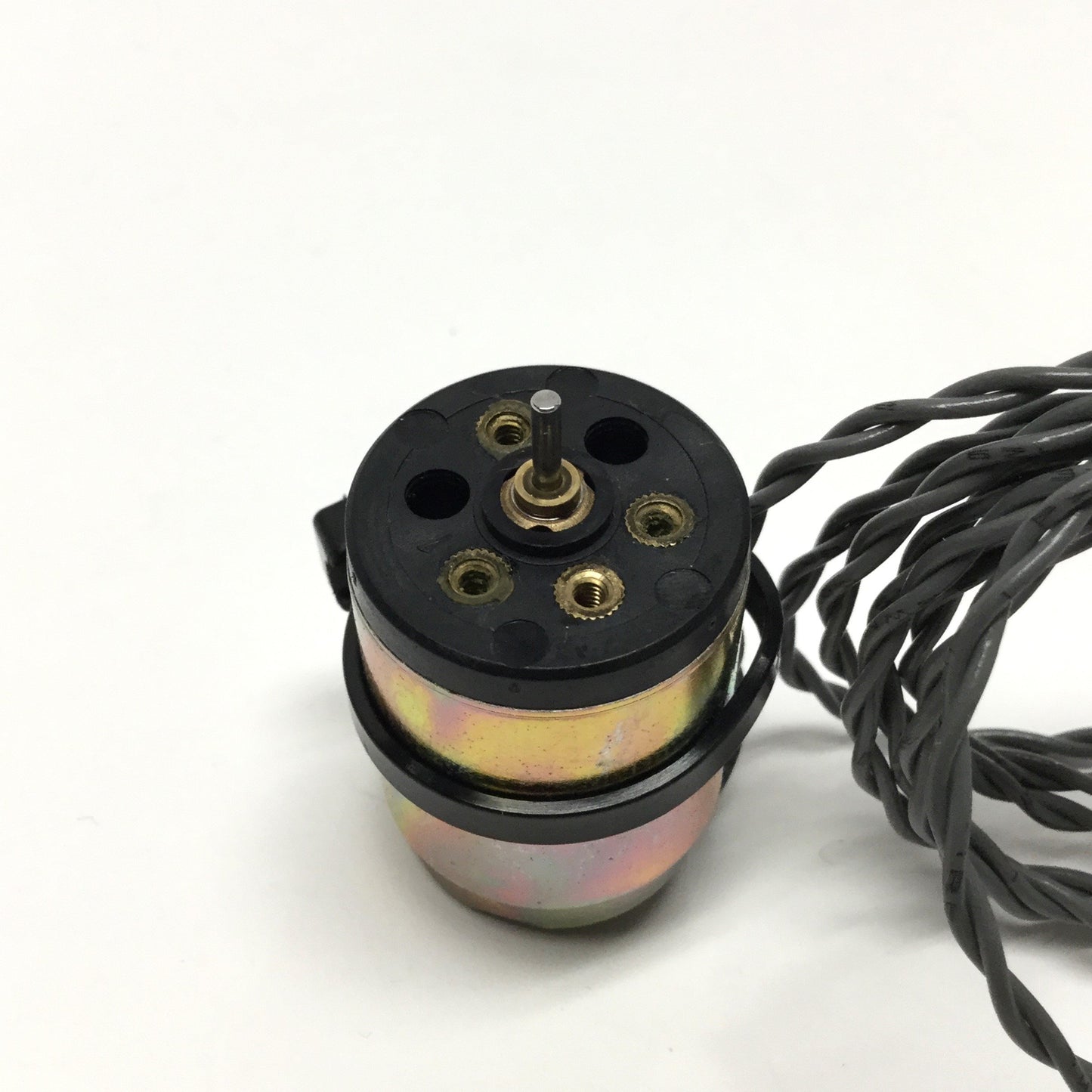 Used Faulhaber 2230T024S Brush DC Micromotor, Coreless, Silver, 24VDC, Ø22mm, 9000RPM