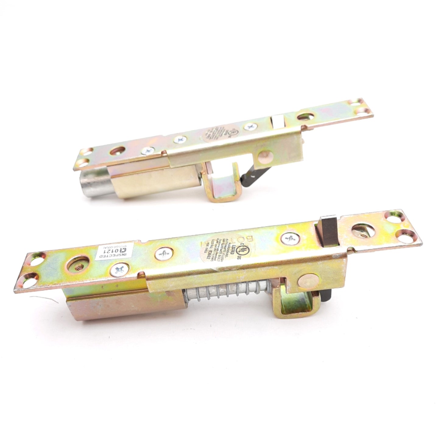 Used Ives FB31P-12-MD US32D Automatic Flush Bolt Pair, Stainless Steel, 12in Rod