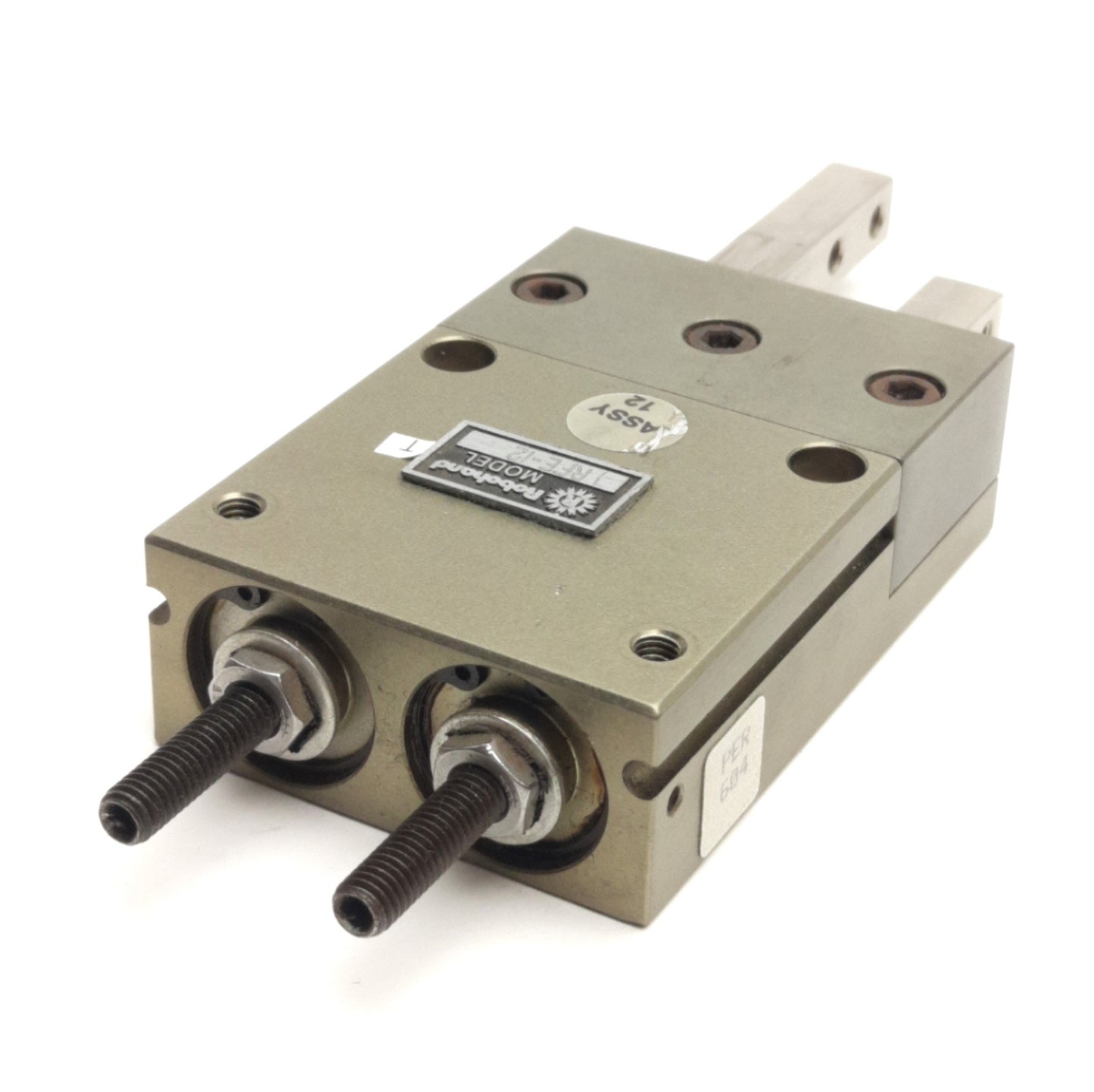 Used Robohand RFE-12 Feed Escapement 1" Stroke, 2-Finger, 50lb Thrust, 0.787" Bore