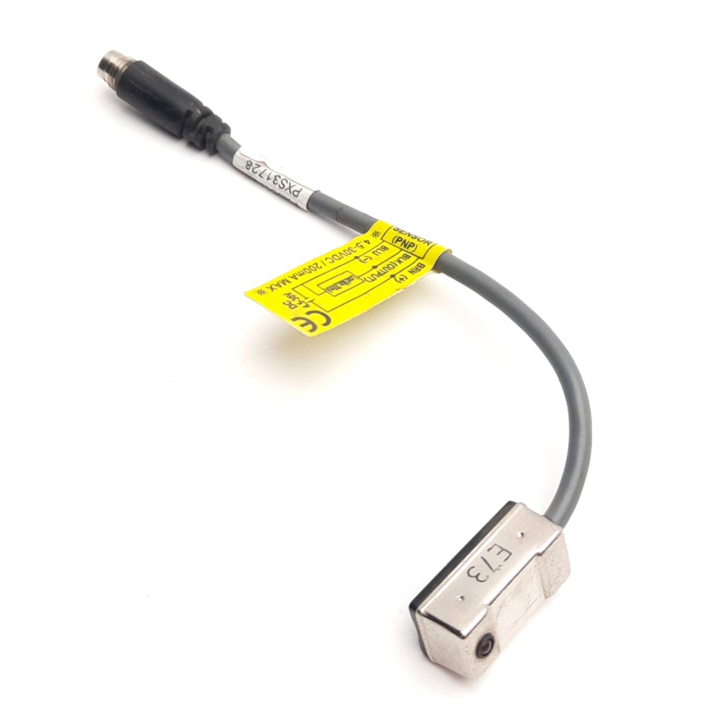 Used Robohand OHSP-005 Magnetic Resistive Sensor, PNP Output, M8 3-Pin, 5-30VDC