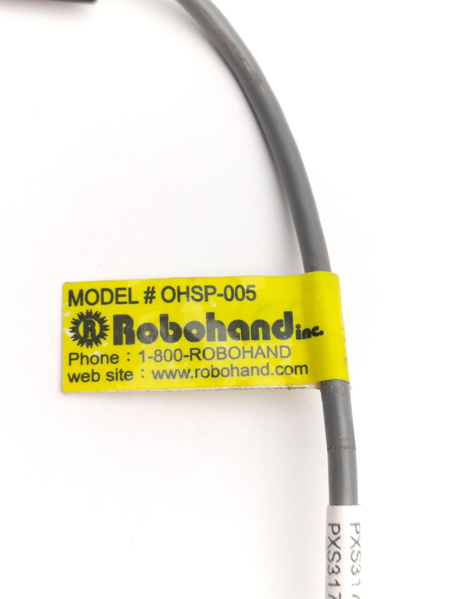 Used Robohand OHSP-005 Magnetic Resistive Sensor, PNP Output, M8 3-Pin, 5-30VDC