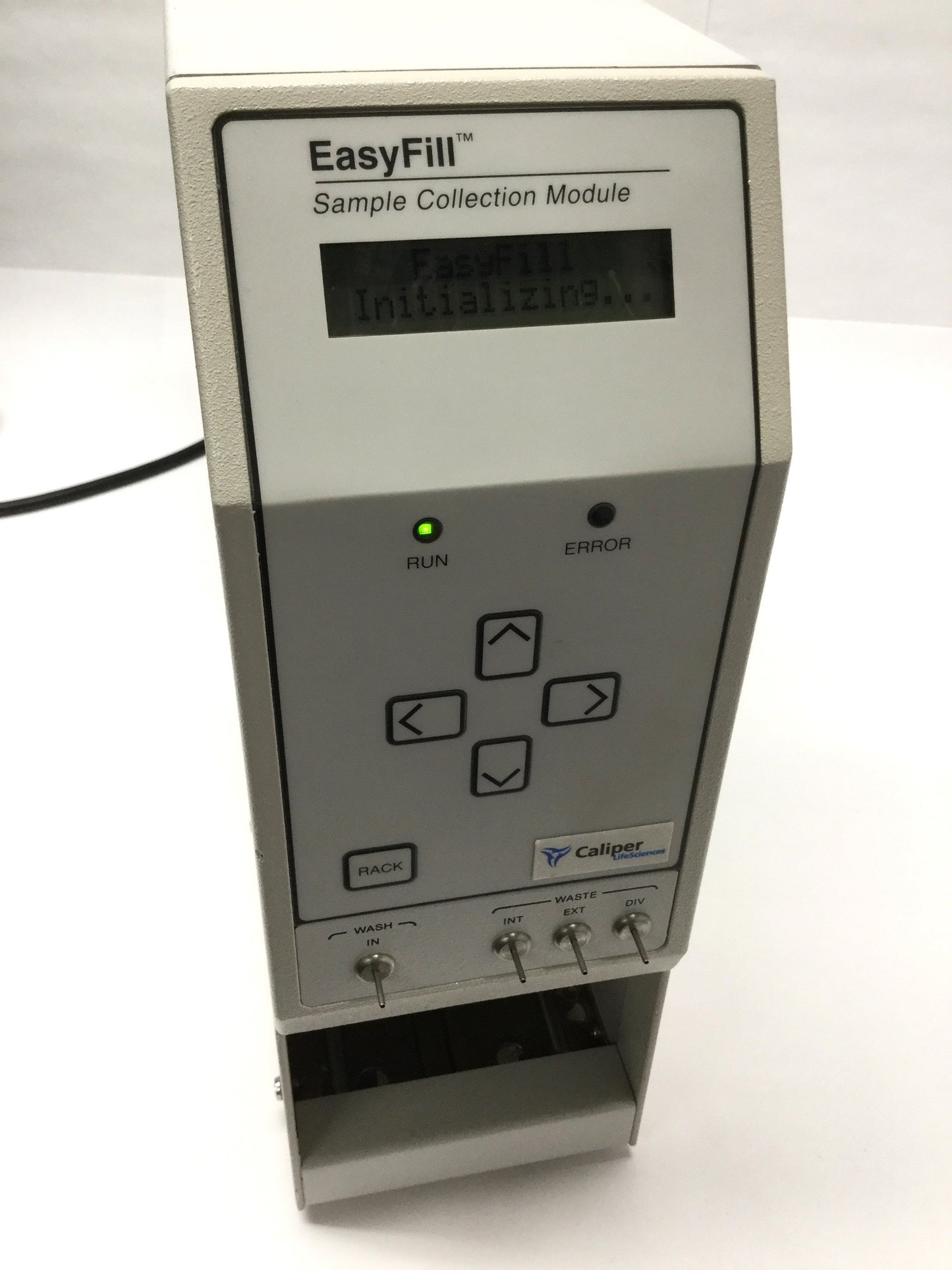 Used Caliper Life Sciences EasyFill Sample Collection Module w/50 Position Well Rack