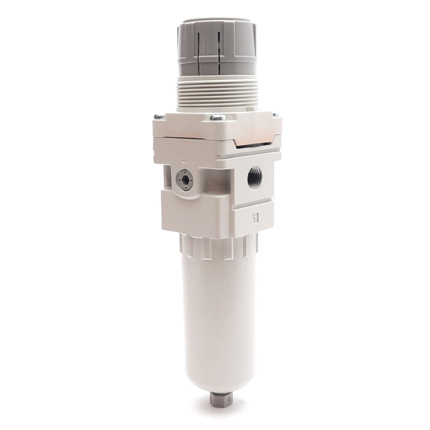 New SMC AW20-N01C-2Z-A Filter Regulator, 5µm, 7-100psi, 1/8in NPT, N.C. Auto-Drain