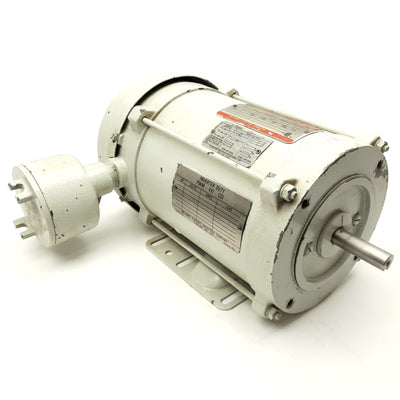 Used Reliance P56X4072P-UX Explosion Proof AC Motor 1/3HP 1140RPM HB56C 3Ø 230/460V