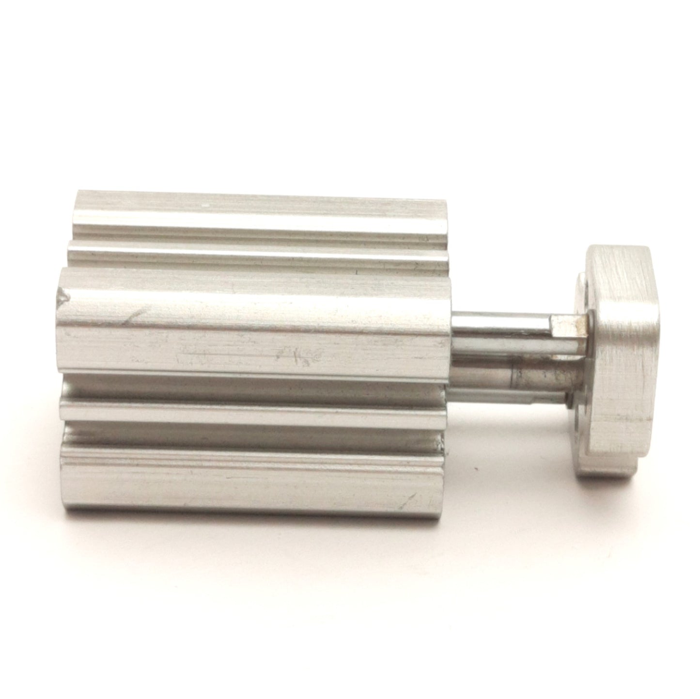 Used Bimba EFT-1210-M Pneumatic Cylinder 12mm Bore, 10mm Stroke, 140psi Max, M5 Ports