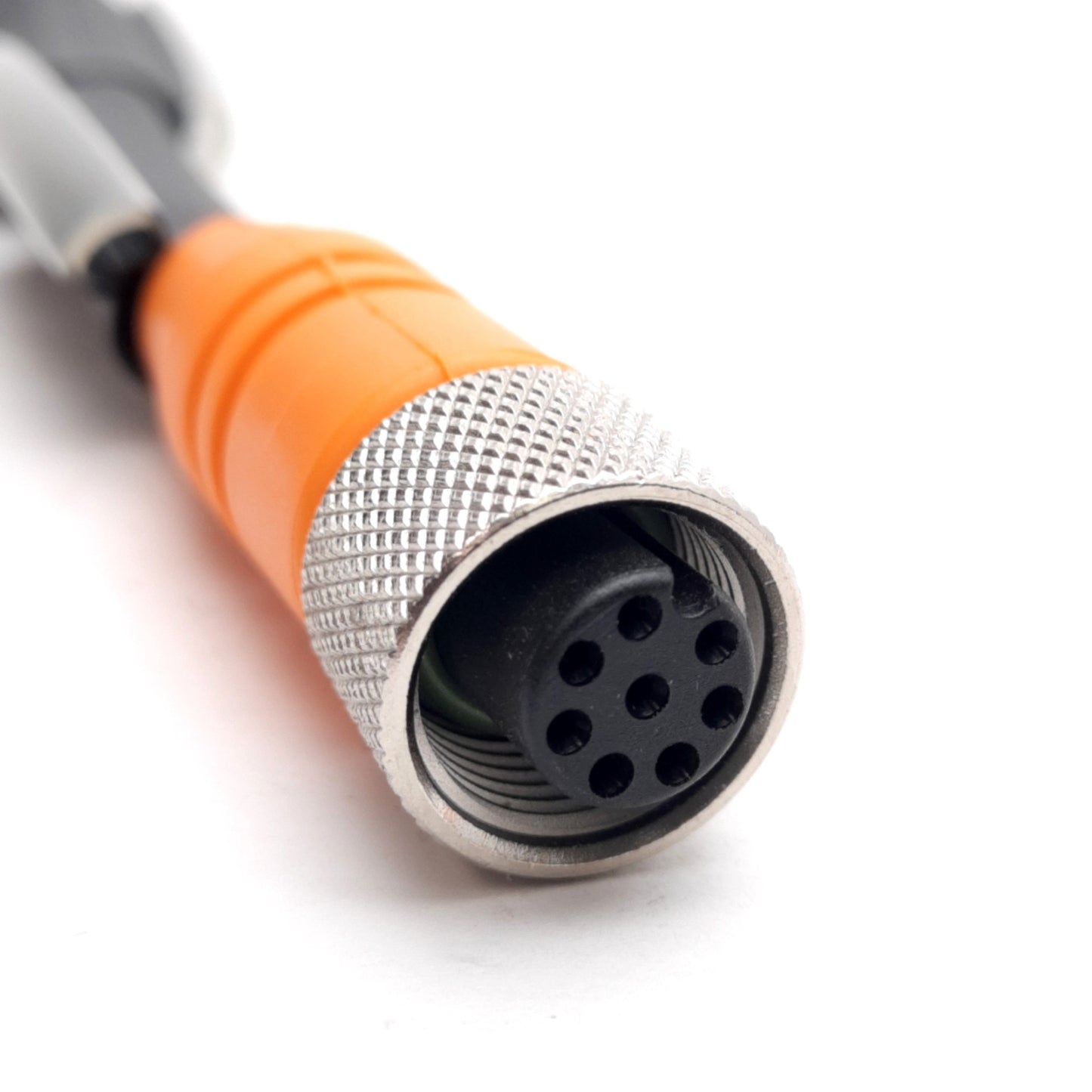 New – Open box Lumberg RSTS 8-RKTS 8-299/0.6m Cordset, 2A 30V, M12 8-Pin Male to Female, 0.6m