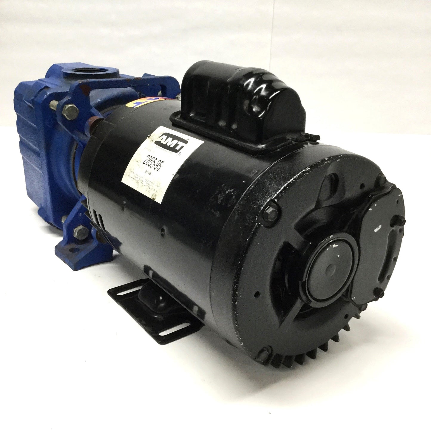 Used AMT 2855-95 Self-Priming Centrifugal Pump, 1HP, 82GPM, 1-1/4" NPT, 115/230VAC