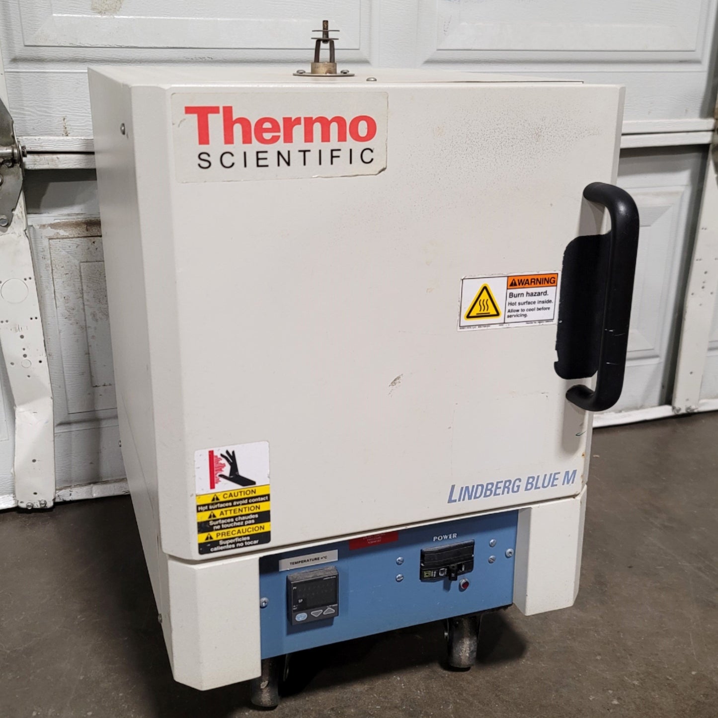 Used Lindberg Blue M BF51766A-1 Moldatherm Box Furnace 5.3L Cap 100-1100°C 120VAC 15A