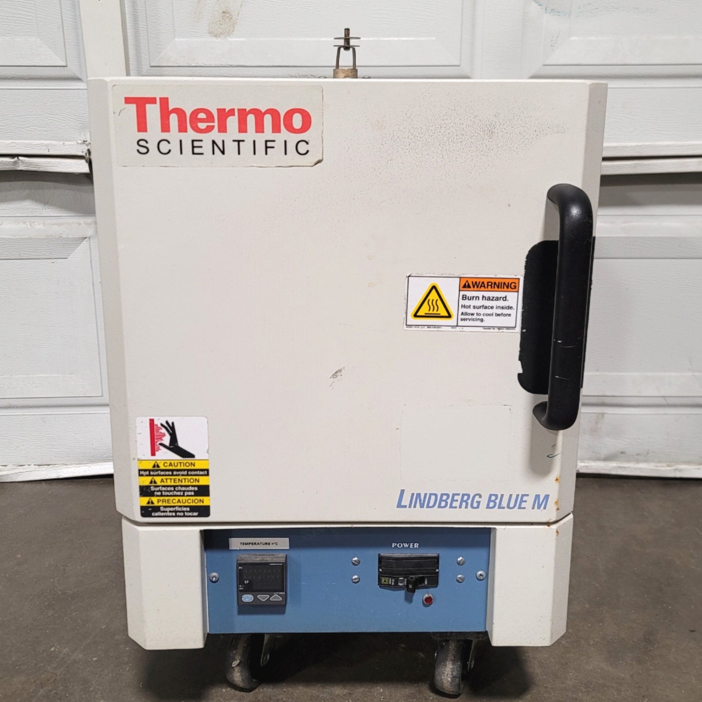 Used Lindberg Blue M BF51766A-1 Moldatherm Box Furnace 5.3L Cap 100-1100°C 120VAC 15A