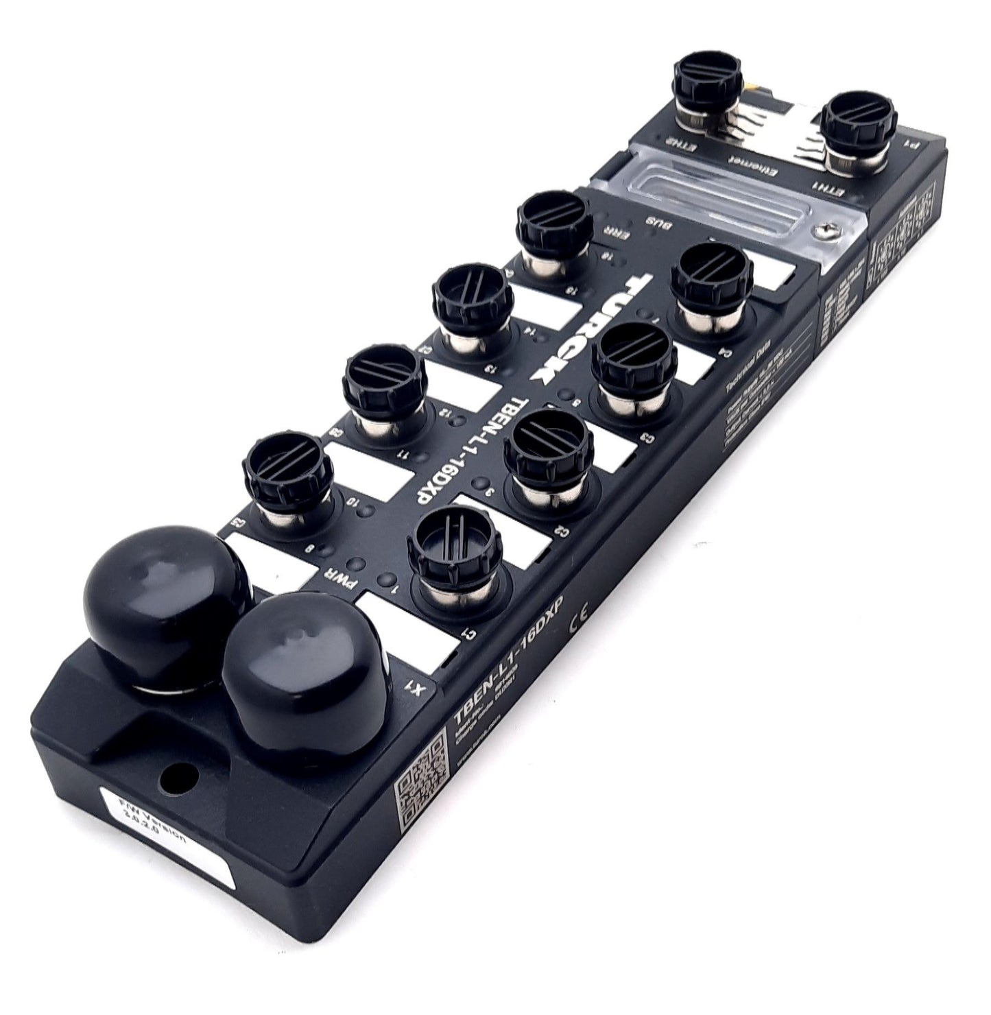 New Turck TBEN-L1-16DXP Compact Multiprotocol I/O Module for Ethernet 24VDC PNP