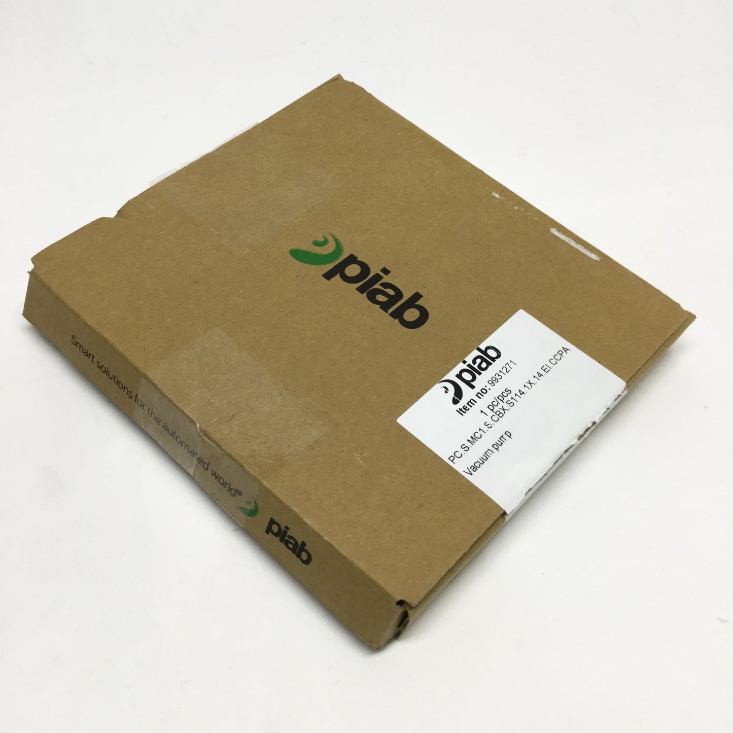 New – Open box Piab PC.S.MC1.S.CBX.S114.1X piCOMPACT 10X Vacuum Generator Ejector Pump 24.8inHg