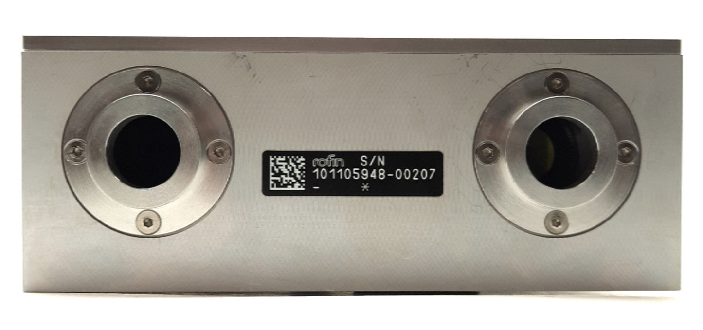 Used Rofin Powerline E-20 SHG II Laser Marking Head YVO4 12W@532nm 180mm Area 230VAC