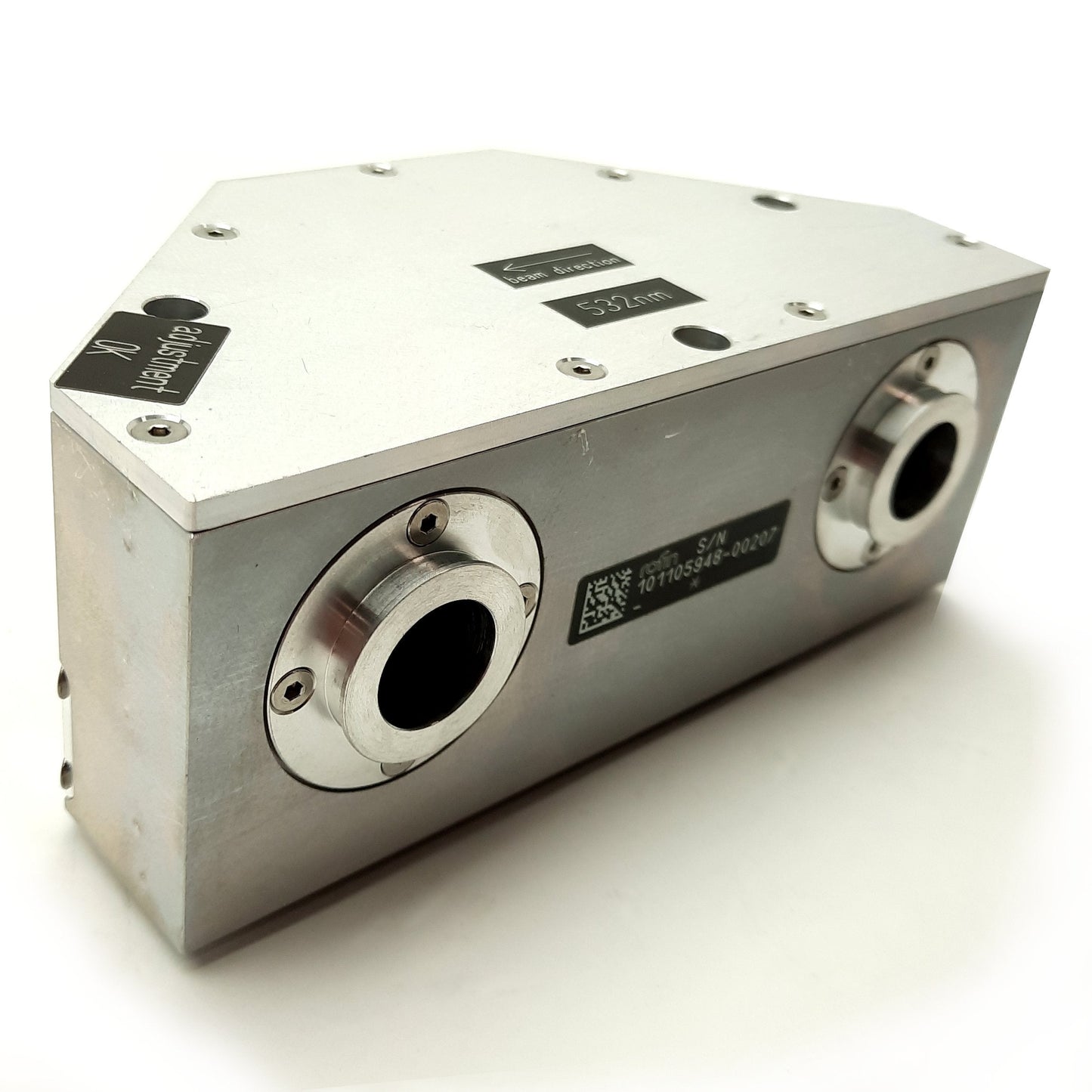 Used Rofin Powerline E-20 SHG II Laser Marking Head YVO4 12W@532nm 180mm Area 230VAC
