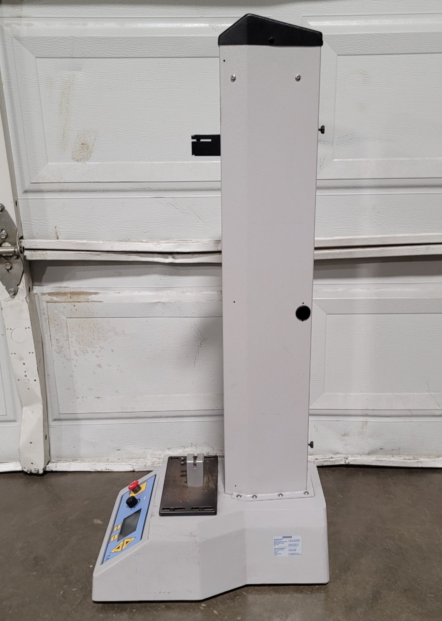 Used Mecmesin MultiTest 1-d Motorized Tension Compression Test Stand 1kN, 20", 120VAC
