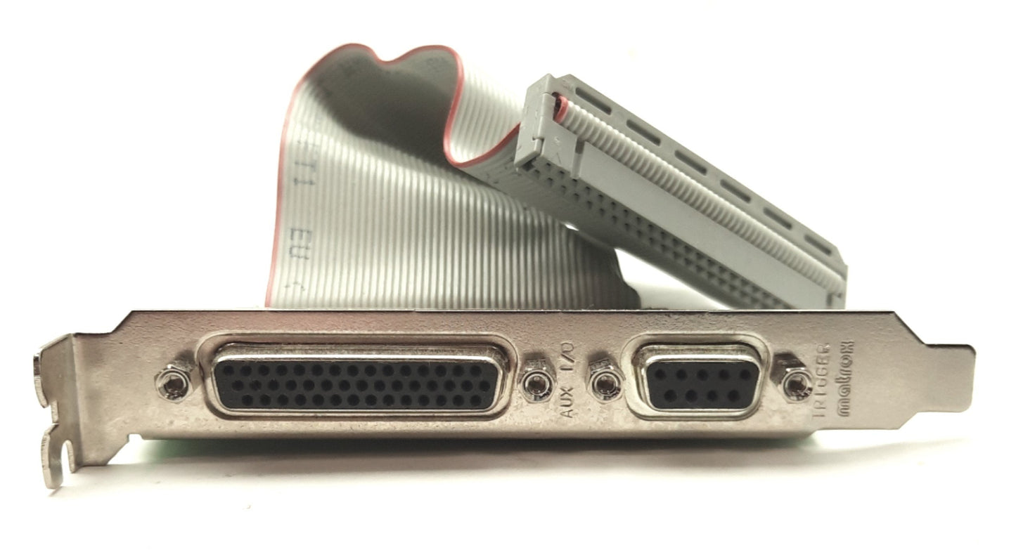 Used Matrox METEOR2-CL/32 Frame Grabber Card PCI 50MHz 2x Camera Link w/I/O Expansion