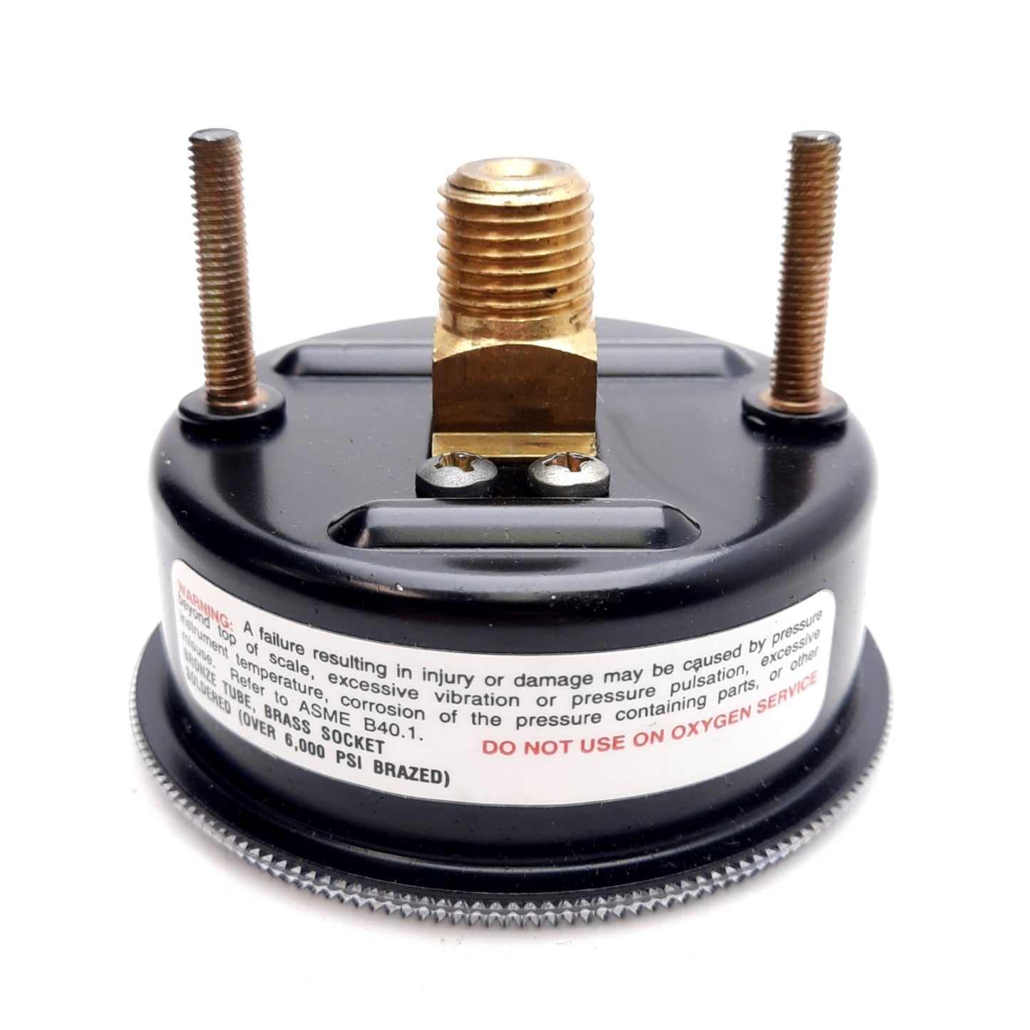 New Omega PGP-25B-160 Pressure Gauge, 0-160 PSI, 1/4in NPT, 2.875in Diameter