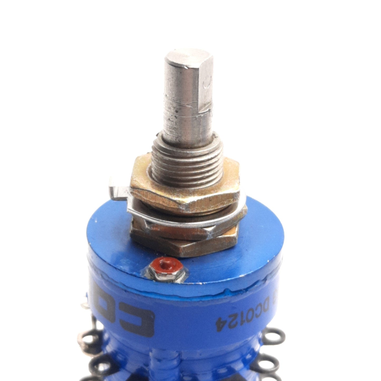 Used Cole Switch F3630-105-03 Rotary Switch, 1-Pole, 5-Pos, 6 Amp Rating, 1/2" Shaft