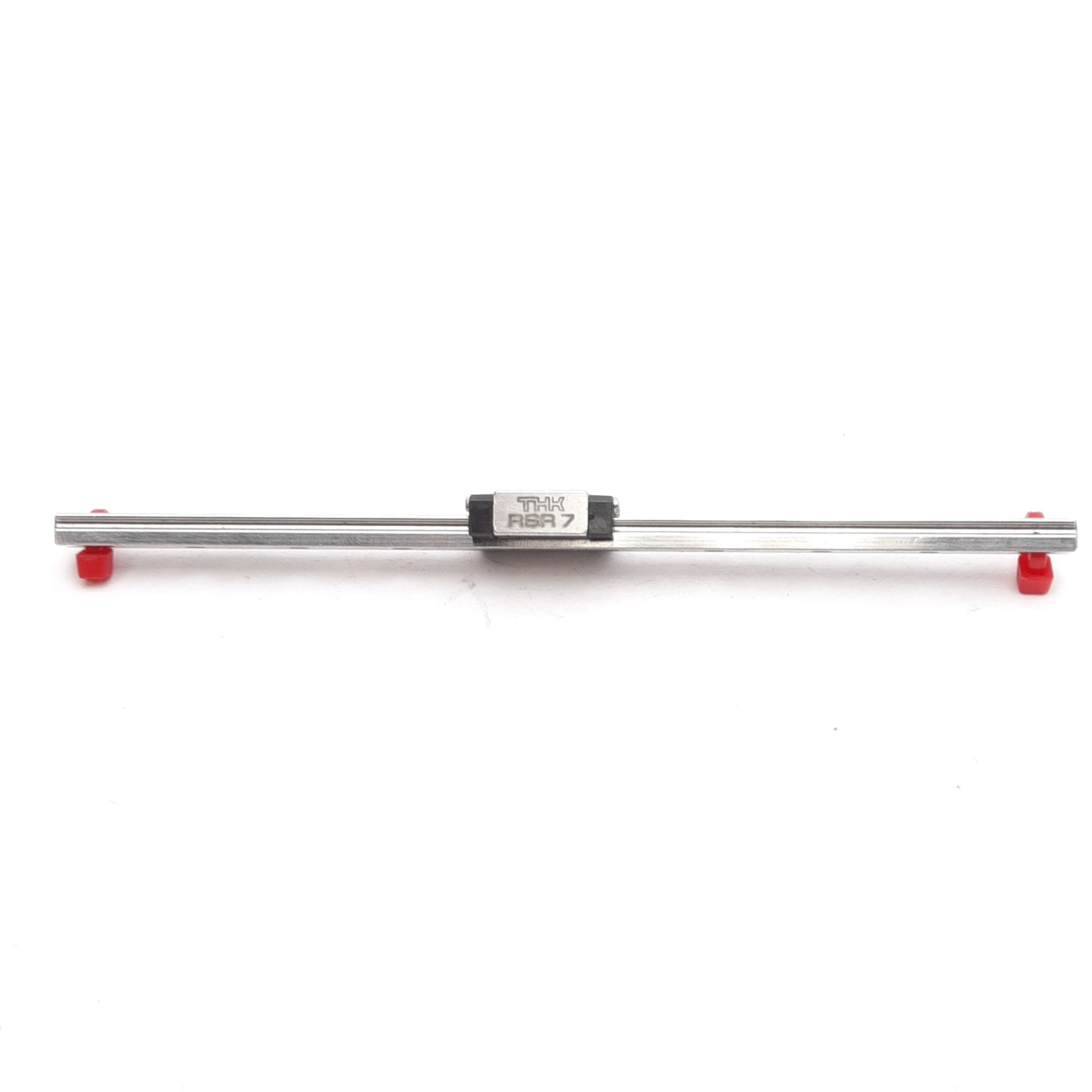 Used THK RSR7+140L Linear Slide Rail w/ Carriage, 22x17x8mm Carriage, 140mm Rail