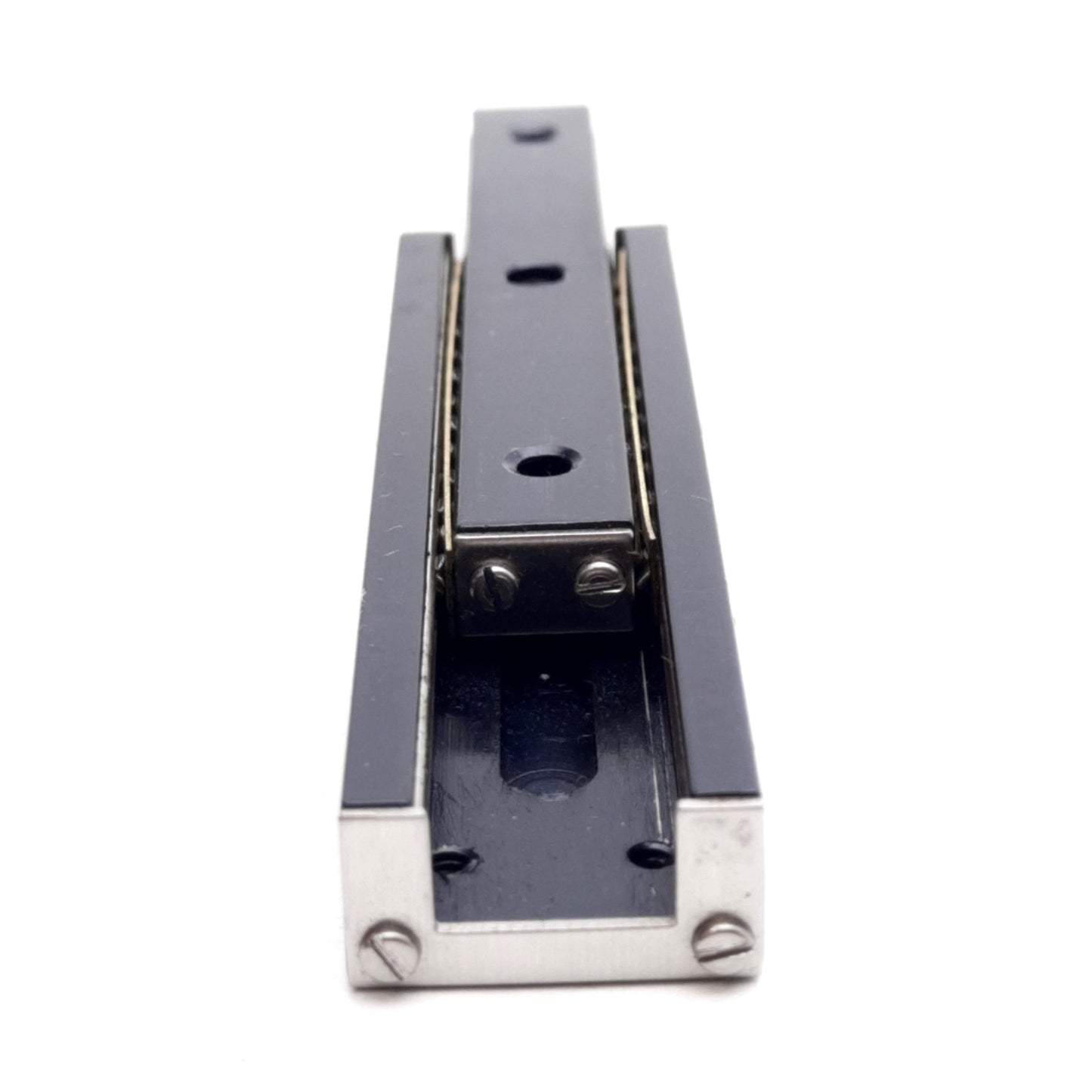 Used Del-Tron EA-3 Crossed Roller Slide, 50mm Travel, 5kg Load, 78x19x10.4mm, M3