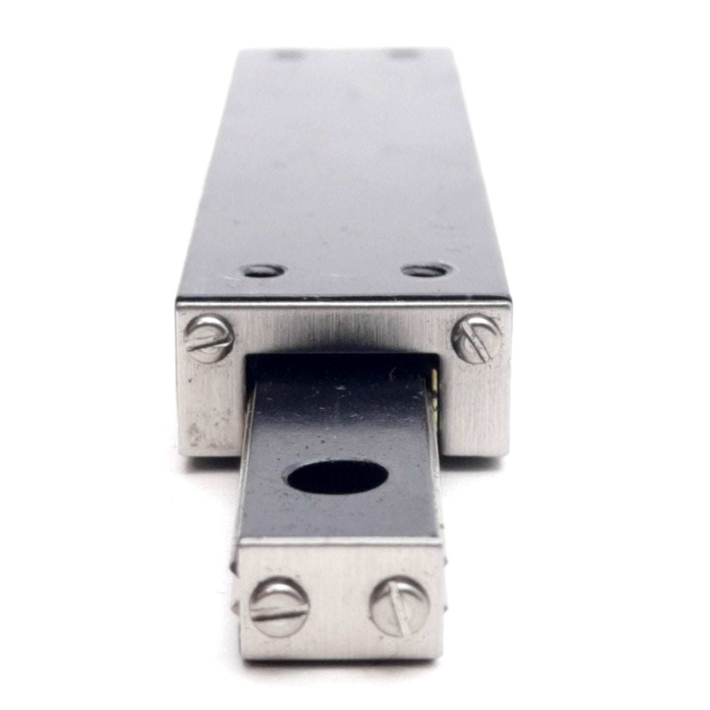 Used Del-Tron EA-3 Crossed Roller Slide, 50mm Travel, 5kg Load, 78x19x10.4mm, M3