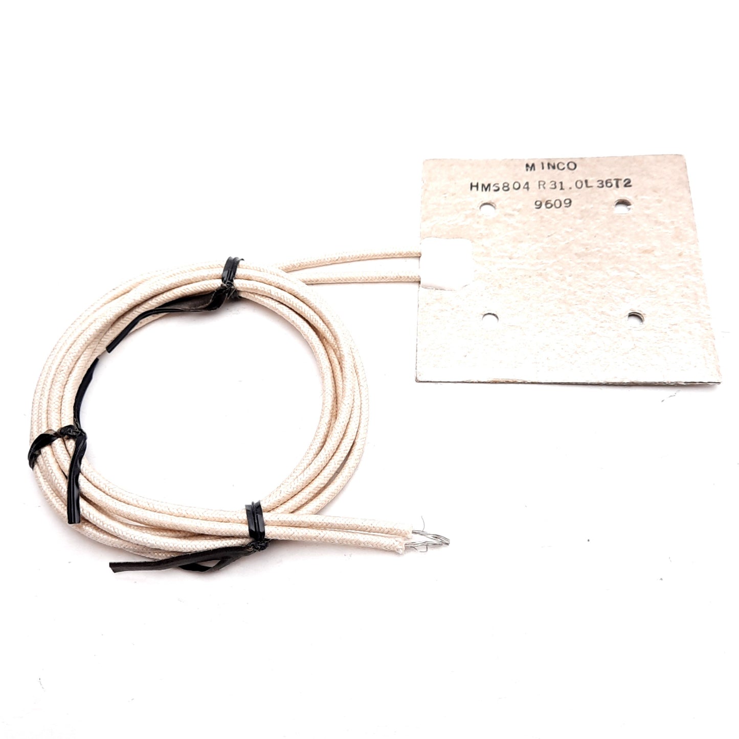 New Minco HM6804R31.0L36T2 Flexible Heater 31Ω, 3in x 3in, 6.5in² Heating Area 9.0A