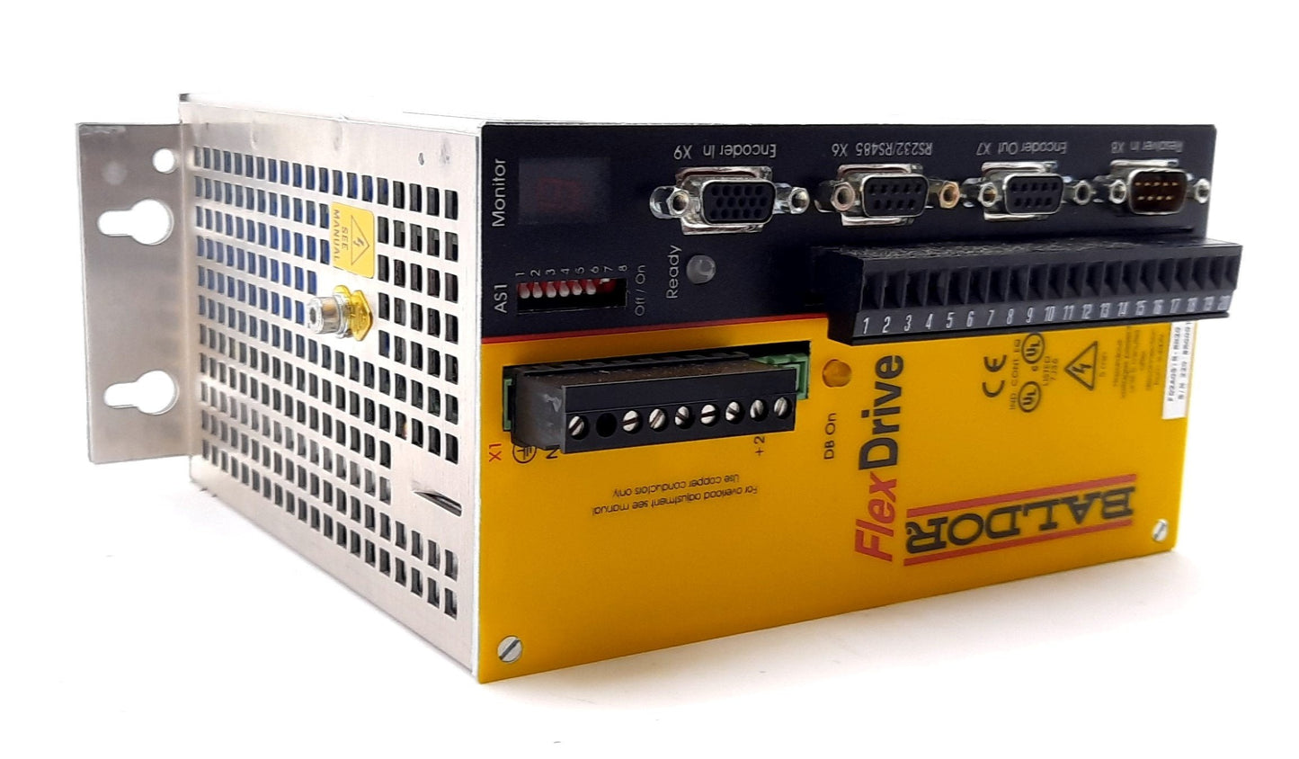 New Baldor FD2A05TR-RN20 Servo Drive Flex Drive Servo Control 230VAC 5A 24VDC RS232