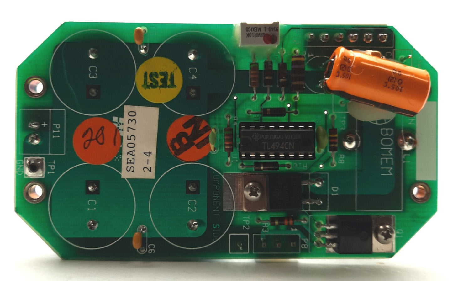 Used BOMEM SEA05730 Interferometer Power Board, for B-100
