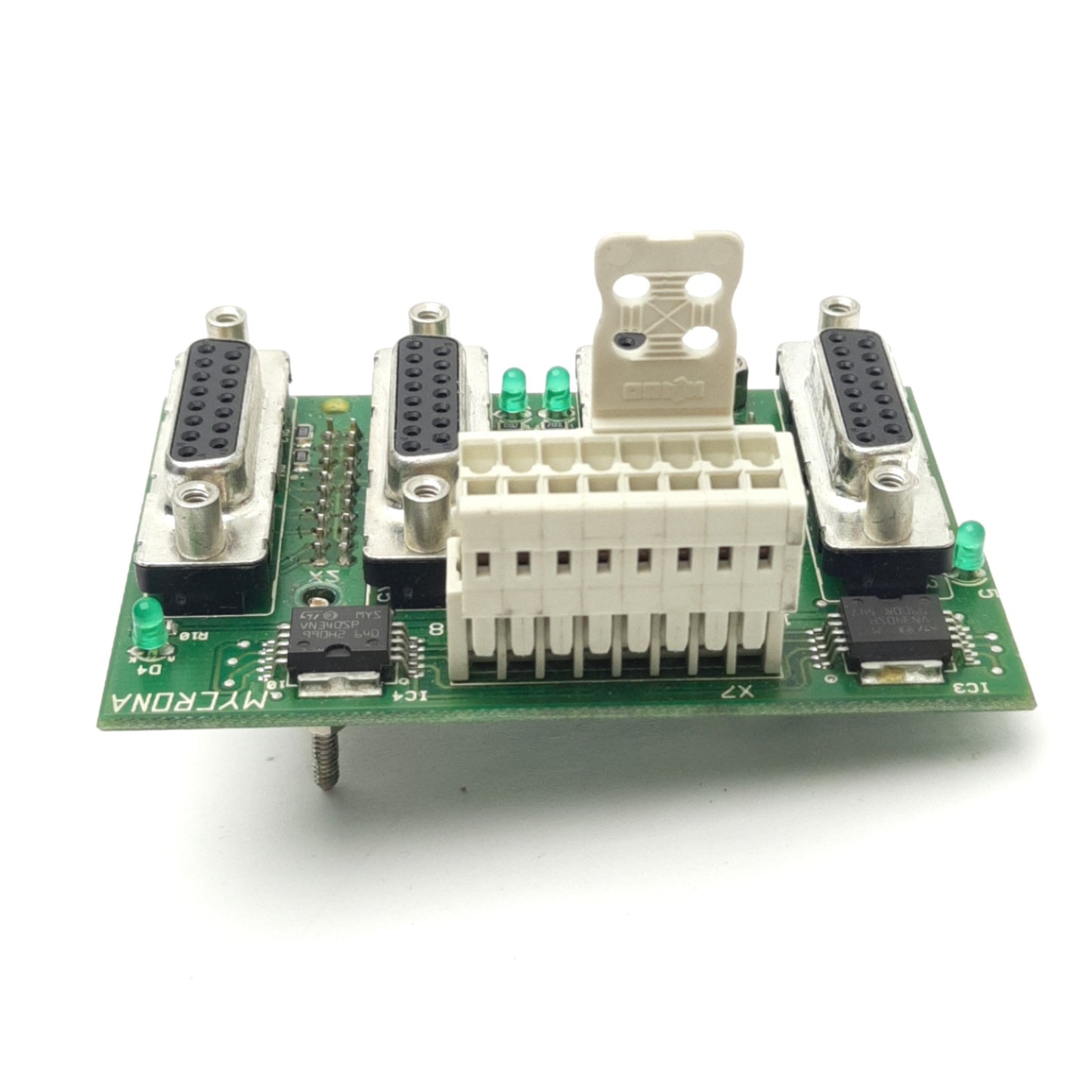Used Mycrona Lesekopfe Read Head Sensor Board For Hexagon CMM Inspection, 4x DB-15F