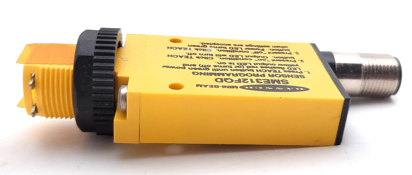 New – Open box Banner SME312FQD Glass Fiber Optic Photoelectric Sensors NPN, PNP, 10-30 VDC