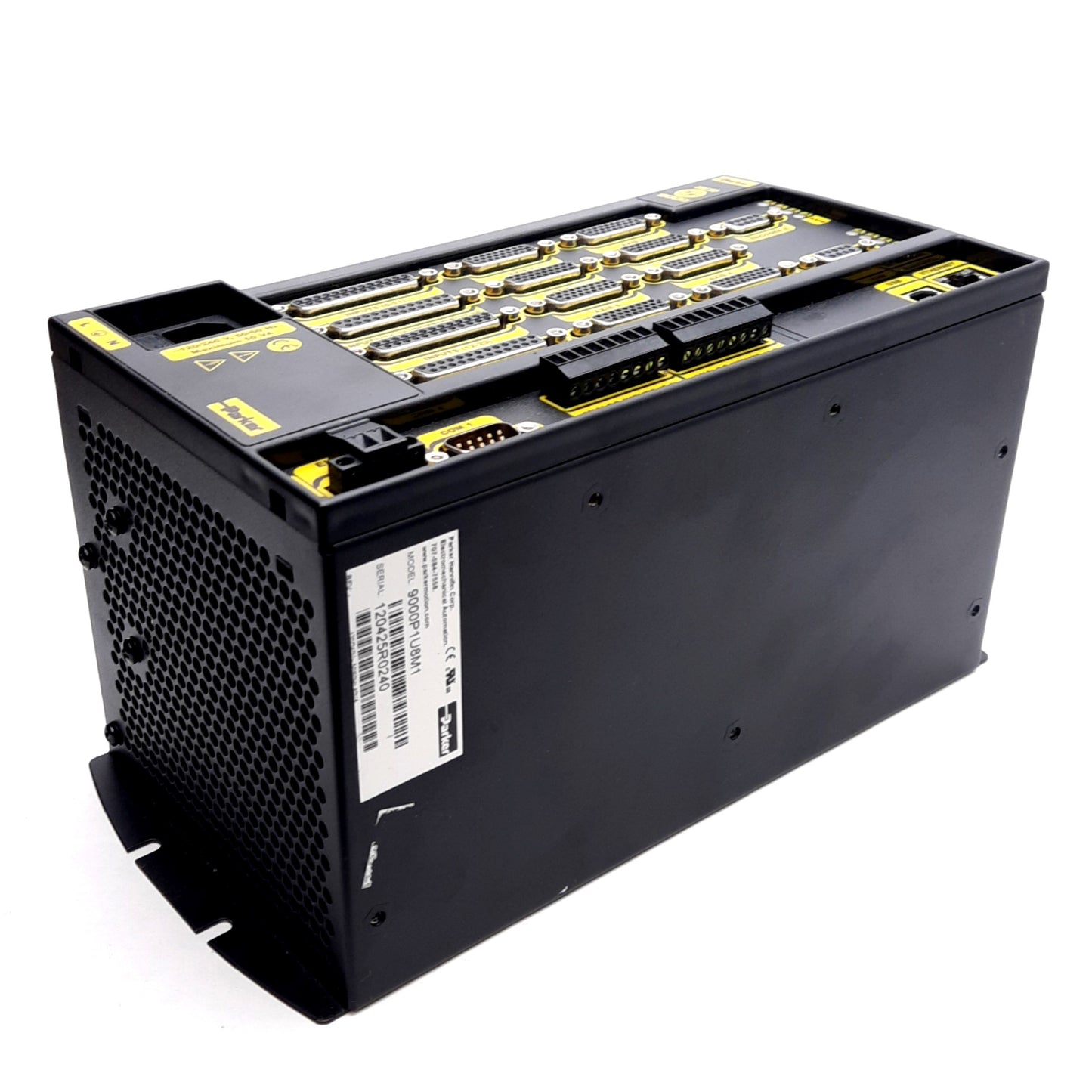 Used Parker 9000P1U8M1 Motion Controller, 8-Axis, 10-Encoder, 120/240VAC, RS232/485