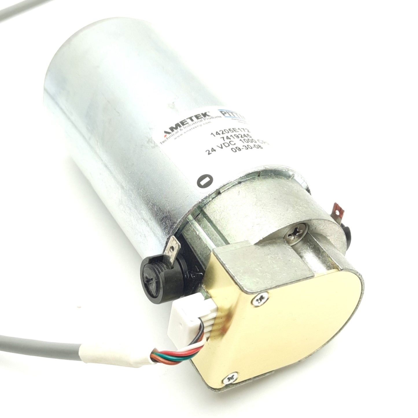 Used Ametek Pittman 14204E172 7419245 DC Motor w/ 1000CPR Encoder, Vertex 400 Series