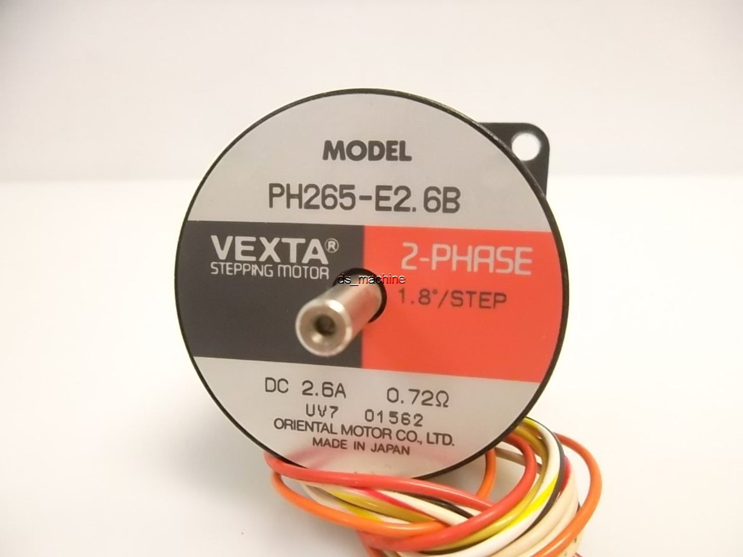Used Vexta PH265-E2.6B Stepping Motor 2-Phase 1.8degree/step