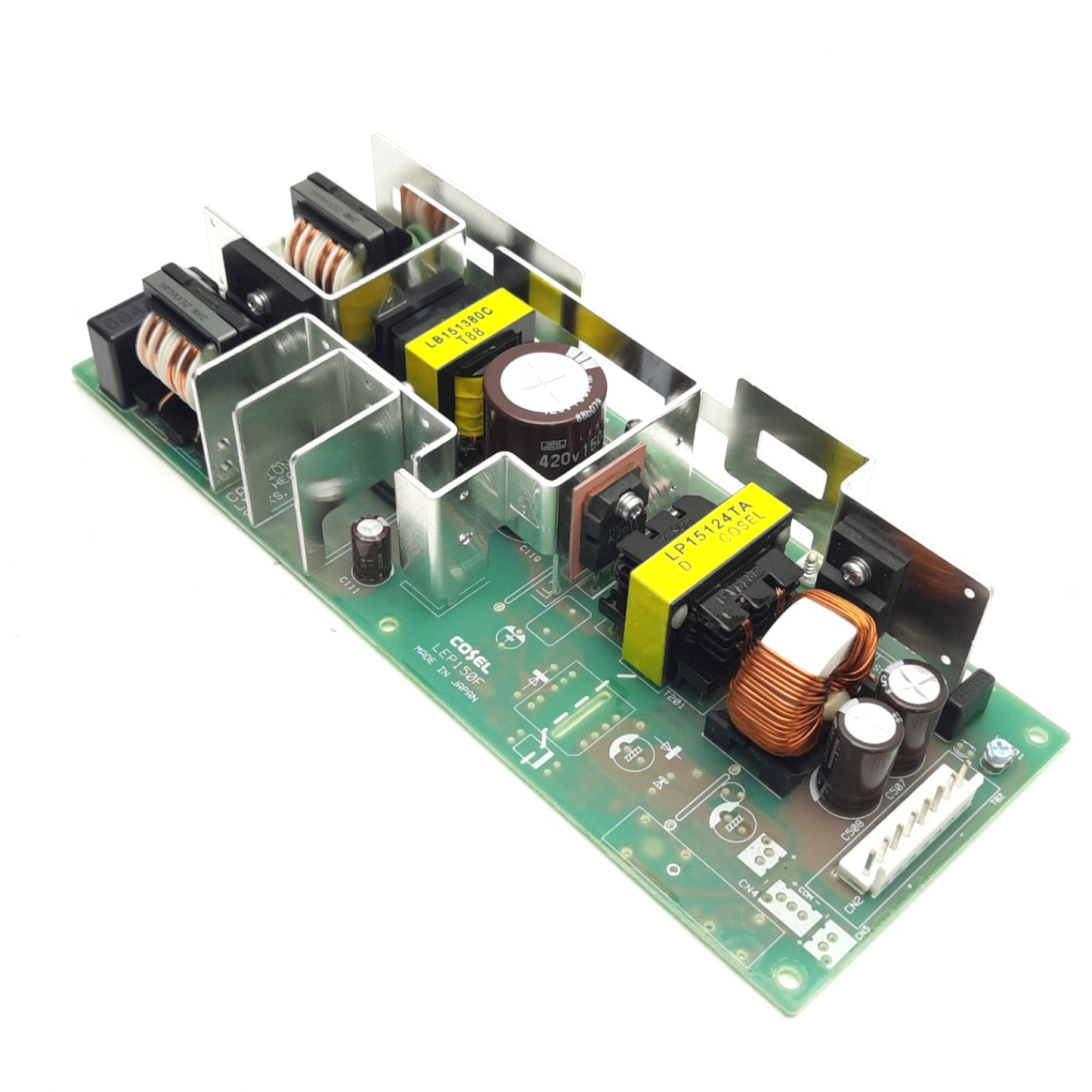 Used Cosel LEP150F-24 Open Frame Power Supply, 24VDC 150W, Universal Input 85-264VAC