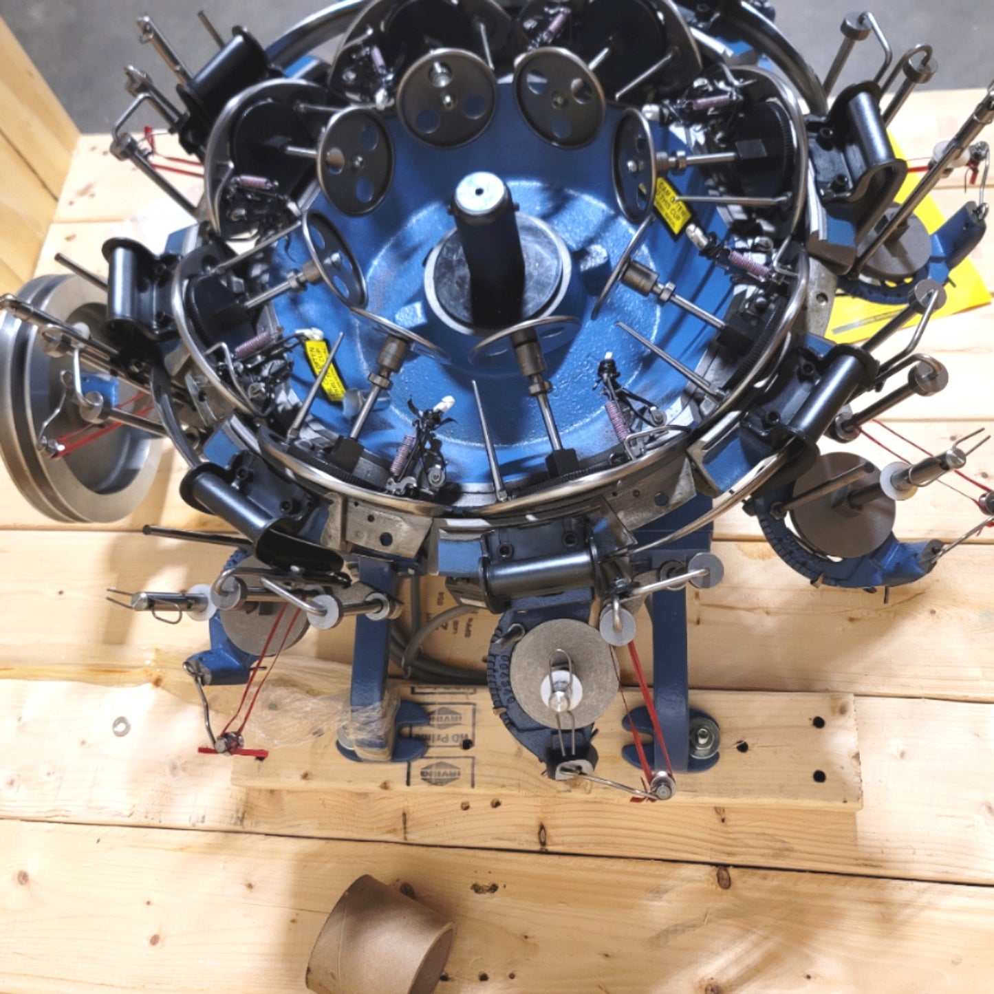 New – Open box Wardwell Speedmaster 150 W16-4R Replacement Braider Head 16 Carrier 120-150RPM