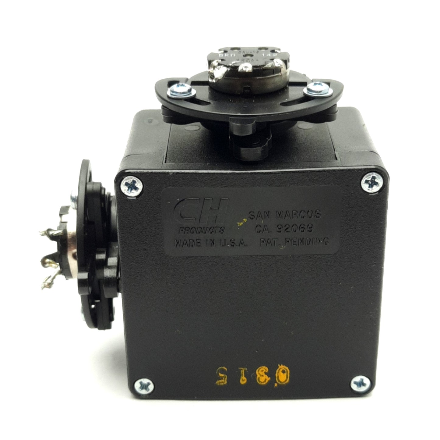 Used CH Products M11L0A1P 2-Axis Analog Resistive Joystick, 5kΩ 220° ±1.0% .25W