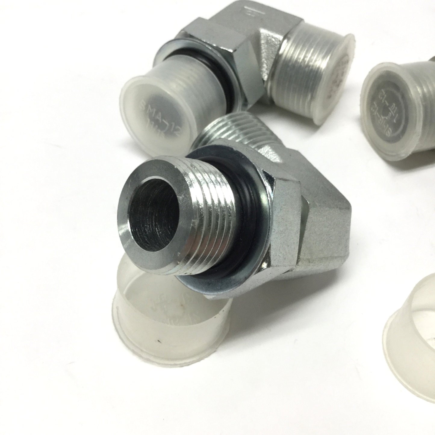 New – Open box Lot of 3 FS-6801-12-12 Hydraulic Fitting 90° Male Elbow 3/4" Face Seal to ORB