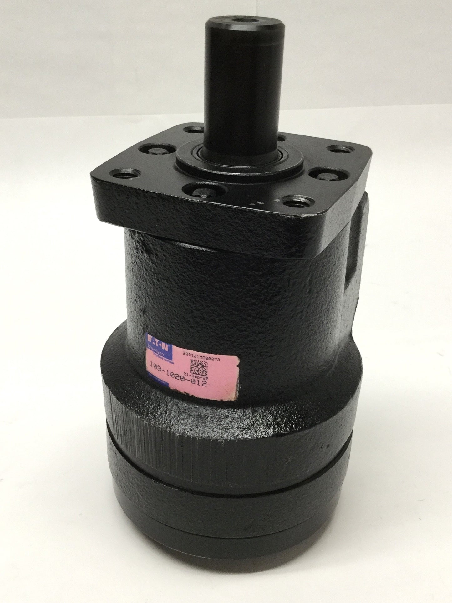 Used Eaton 103-1020-012 Geroler Hydraulic Motor 9.7 cu.in, 1900psi, Ø1" Shaft, 343RPM
