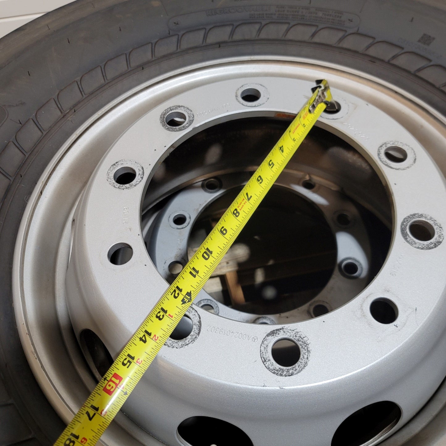 New other (see details) Lot Of 2 Bridgestone M870 All Position Radial Tire On Rim 315/80R22.5 *Takeoffs*