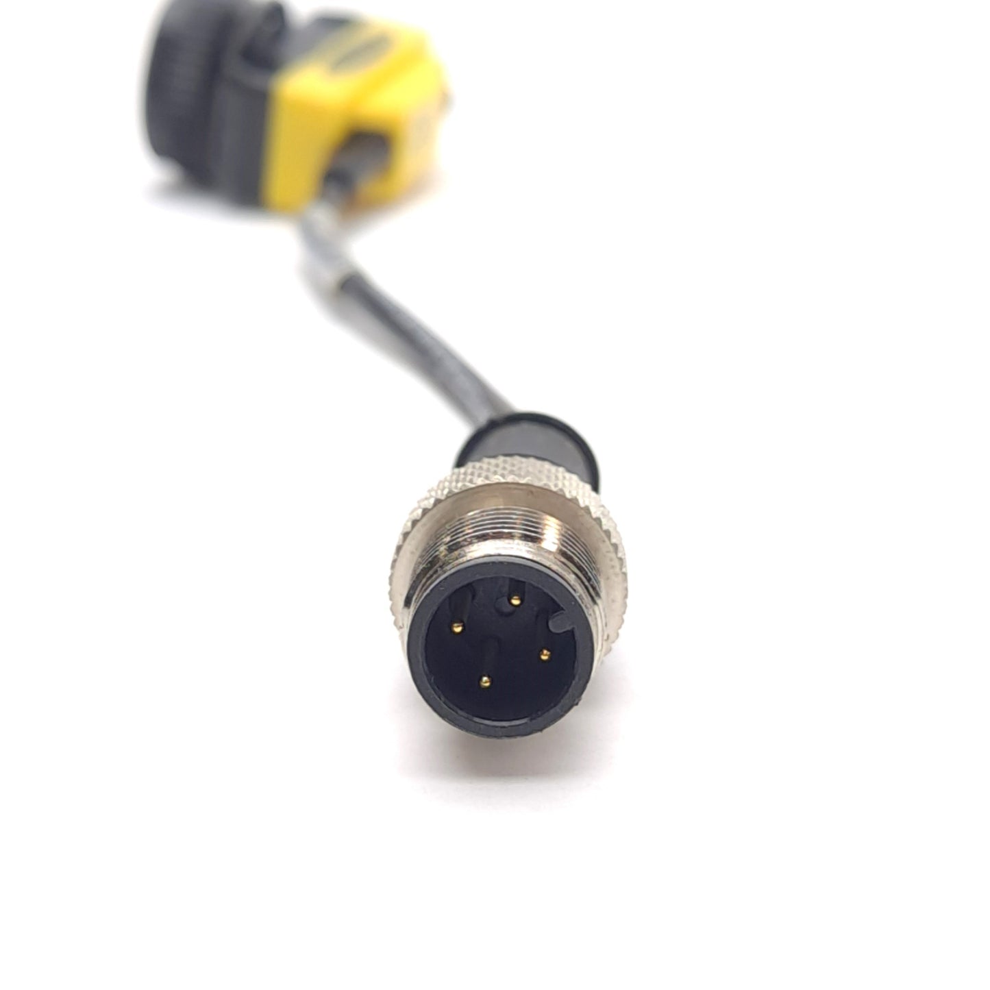 Used Banner QS18UPAQ5 Ultrasonic Sensor, 50-500mm Range, PNP, 12-30 VDC, 4-Pin M12
