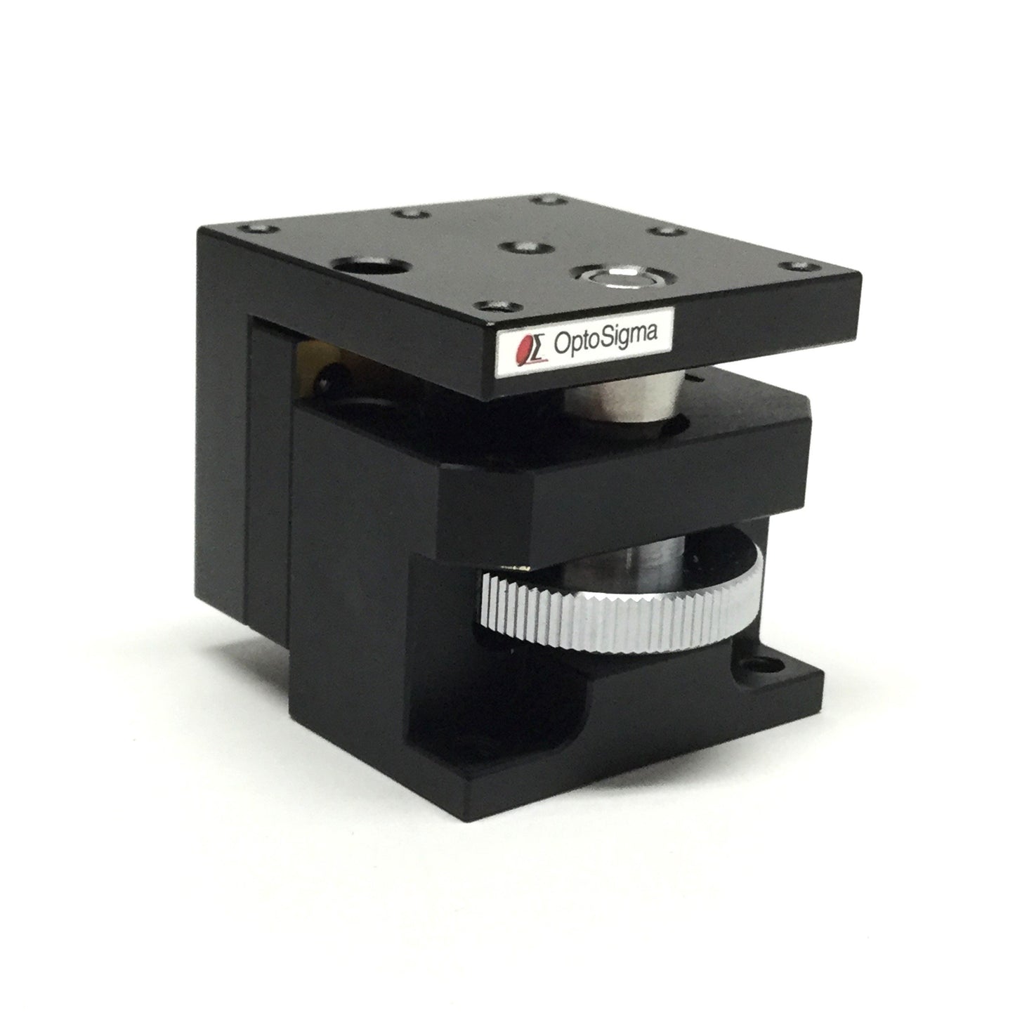 Used OptoSigma TASB-403 Linear Dovetail Stage, Z-Axis, 5mm Travel, 40mm x 40mm