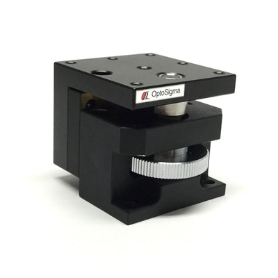 Used OptoSigma TASB-403 Linear Dovetail Stage, Z-Axis, 5mm Travel, 40mm x 40mm