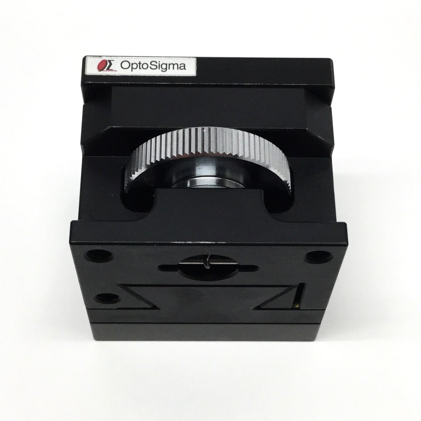 Used OptoSigma TASB-403 Linear Dovetail Stage, Z-Axis, 5mm Travel, 40mm x 40mm